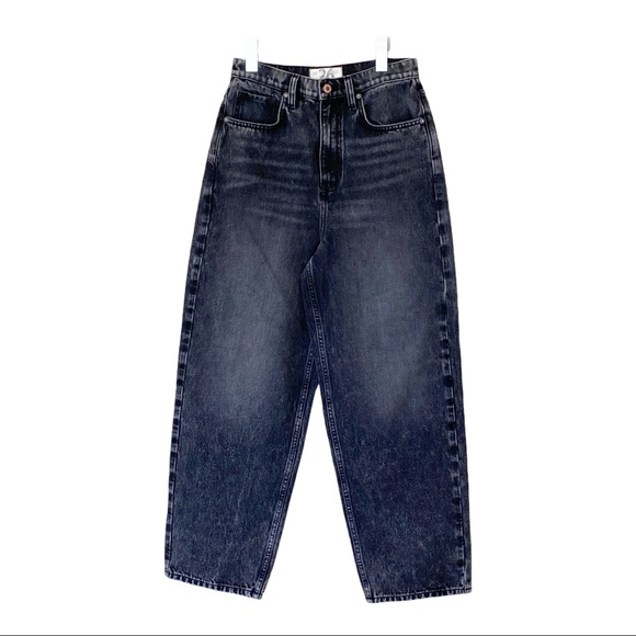 We the Free Inky Black Dad Jeans - Picture 3 of 9